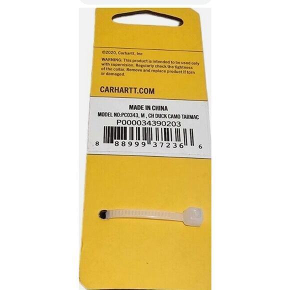 Carhartt Dog Collar Reflective Stitching Neck Size 12”- 18” Medium New - Picture 6 of 6